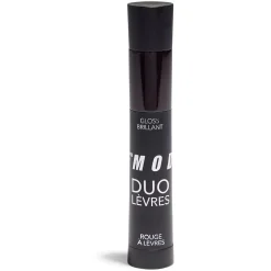 Duo levres gloss et rouge a levres assortie