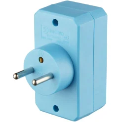 Duplite 2 prises 16 A blanc