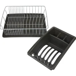 Egouttoir à vaisselle gris Aquanet plus