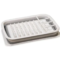 Egouttoir à vaisselle rétractable avec plateau