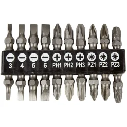 Embout de tournevis x10