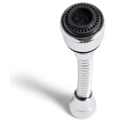 Embout robinet brise-jet flexible