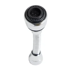 Embout robinet brise-jet flexible