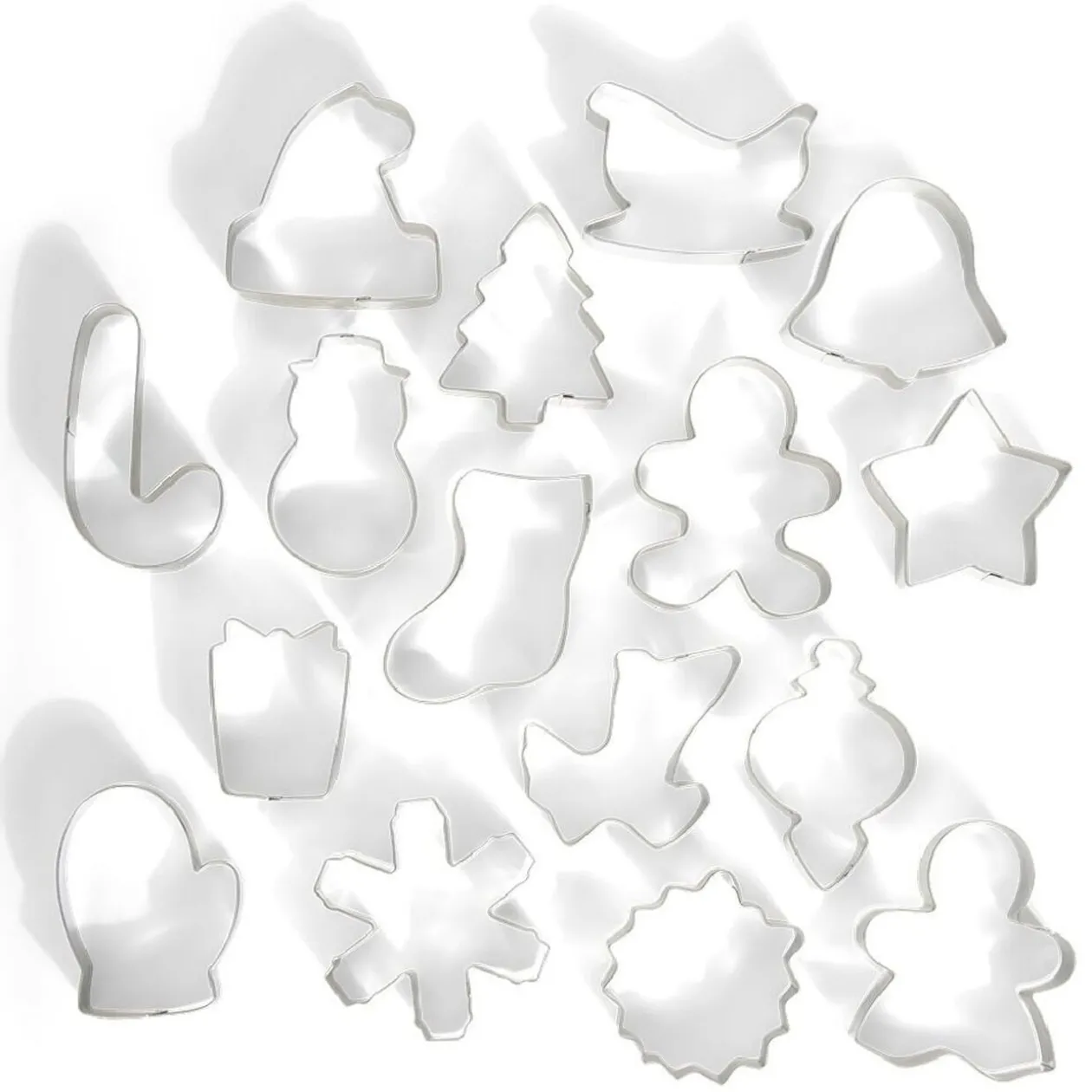 Emporte-pièce en métal x16