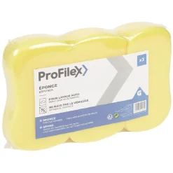 Eponge Profilex pour lavage auto x3