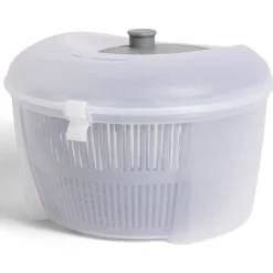 Essoreuse à salade plastique gris Ø24xH16cm