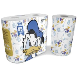 Essuie-tout x2 rouleaux motif Donald Duck 70 feuilles