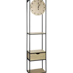 Etagère avec horloge intégrée