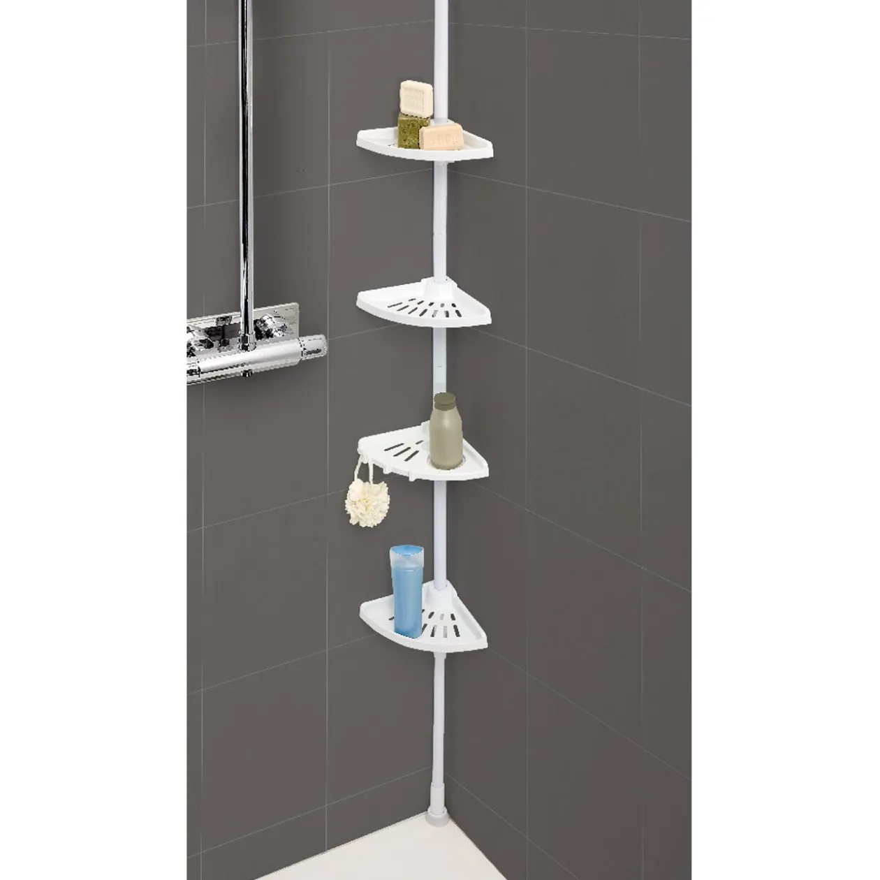 Etagère d angle extensible