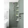 Etagère d'angle de douche extensible