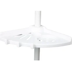 Etagère d'angle de douche extensible