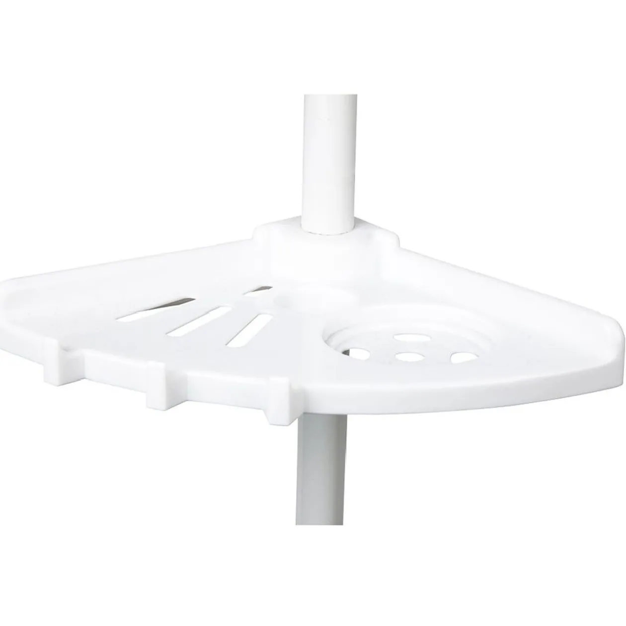 Etagère d'angle de douche extensible