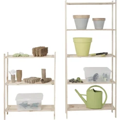 Etagère de rangement en pin x 2