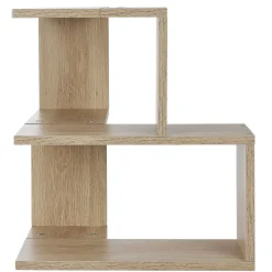 Etagère double spécial angle couleur chêne