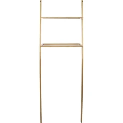 Etagère haute pour WC en bambou