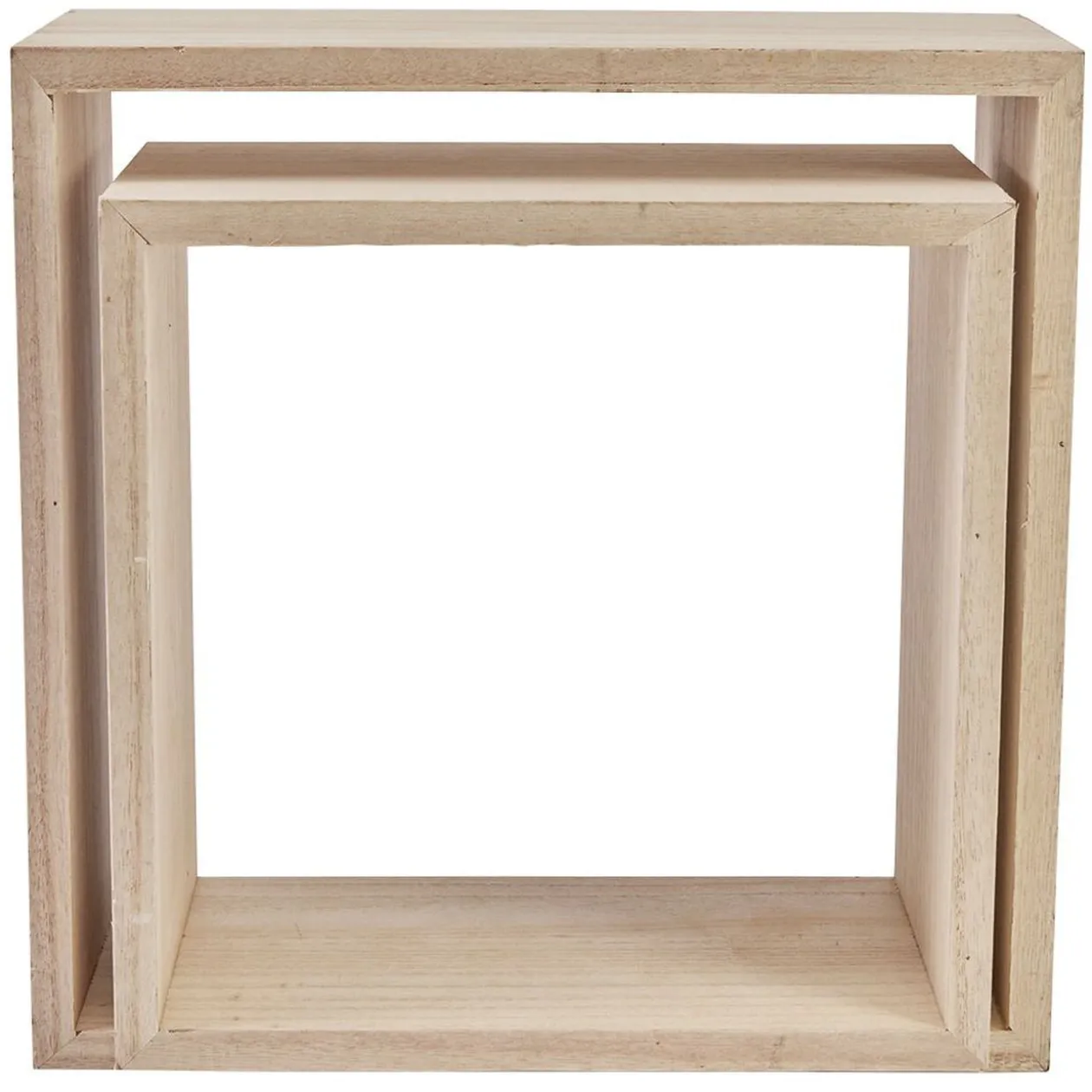 Etagère murale Jungle forme carrée x2