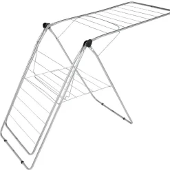 Etendoir à linge gris 16 m d'étendage