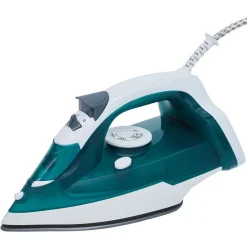Fer à repasser bleu et blanc 2200W