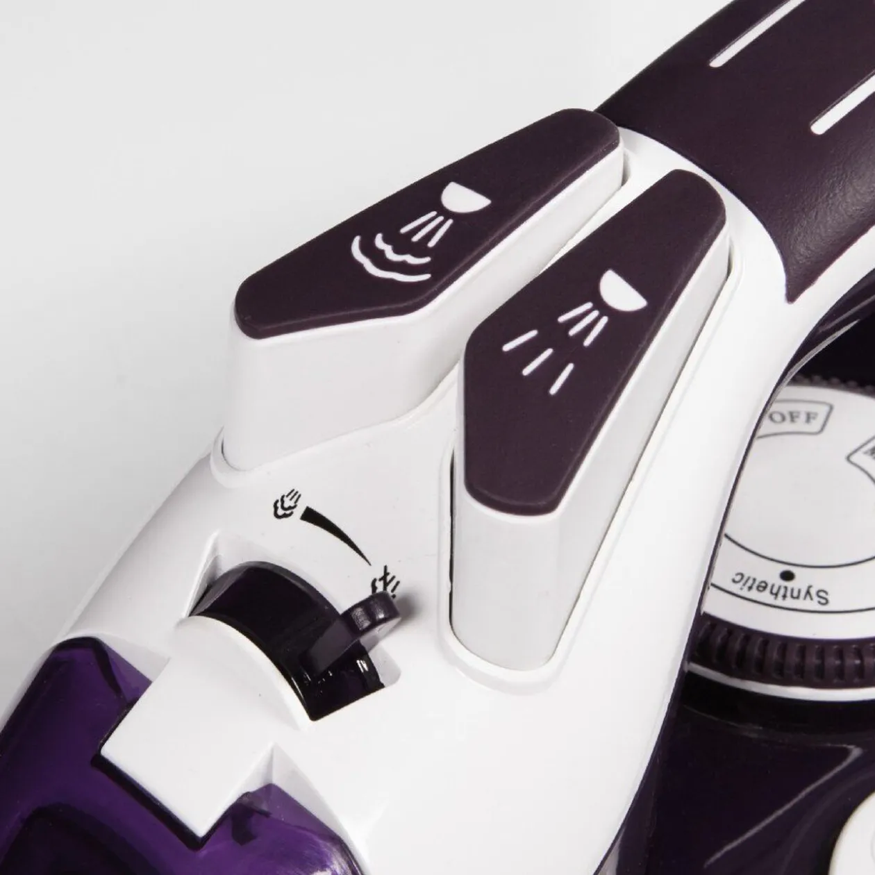 Fer à repasser Homday violet et blanc