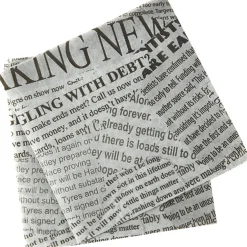 Feuille de papier absorbant sulfurisé x20