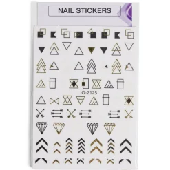 Feuille stickers pour ongles