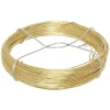 Fil 0,8mm, laiton doré