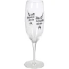 Flûte XL inscription Flûte ! La bouteille est vide... 62 cl