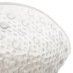 Fond de baignoire bulle transparent marron clair