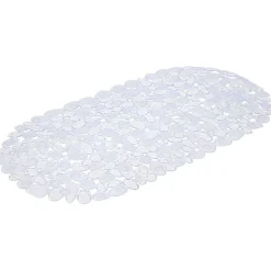 Fond de baignoire design galet pvc transparent