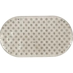 Fond de baignoire en pvc gris effet bulles