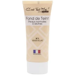 Fond de teint N°01 beige éclat peau normale à sèche