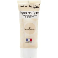 Fond de teint peaux normales à grasses n°1