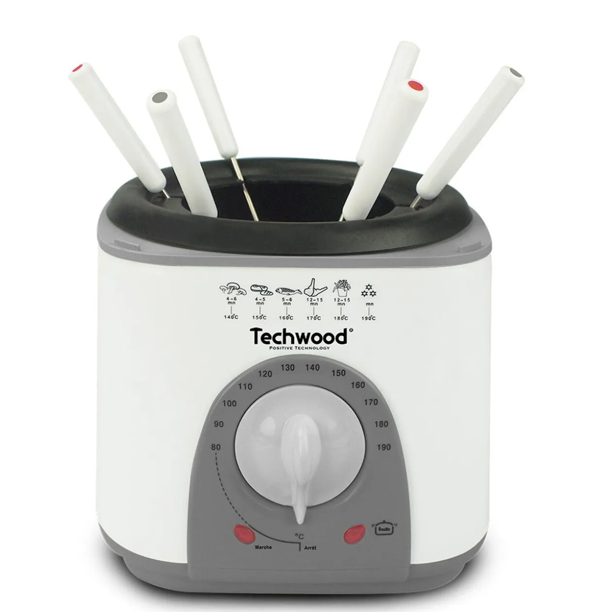 Friteuse et fondue 2 en 1 Techwood