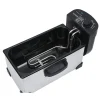 Friteuse électrique Homday amovible en inox 3L