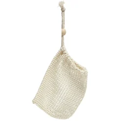 Gant de savon en sisal Beige