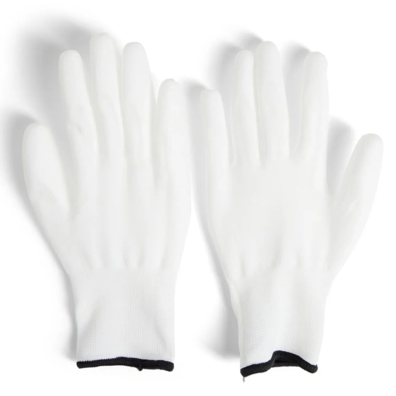 Gants de peinture taille 9 polyester et polyuréthane blanc
