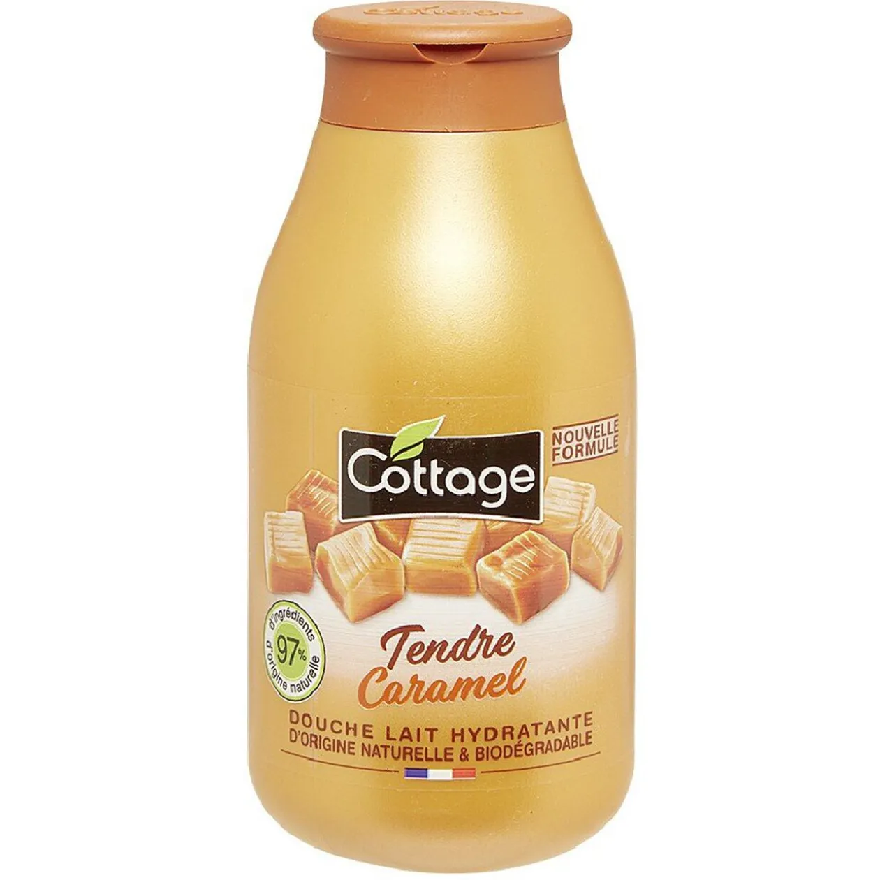 Gel douche COTTAGE caramel 250ml