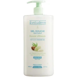 Gel douche Evoluderm douceur amande 1L