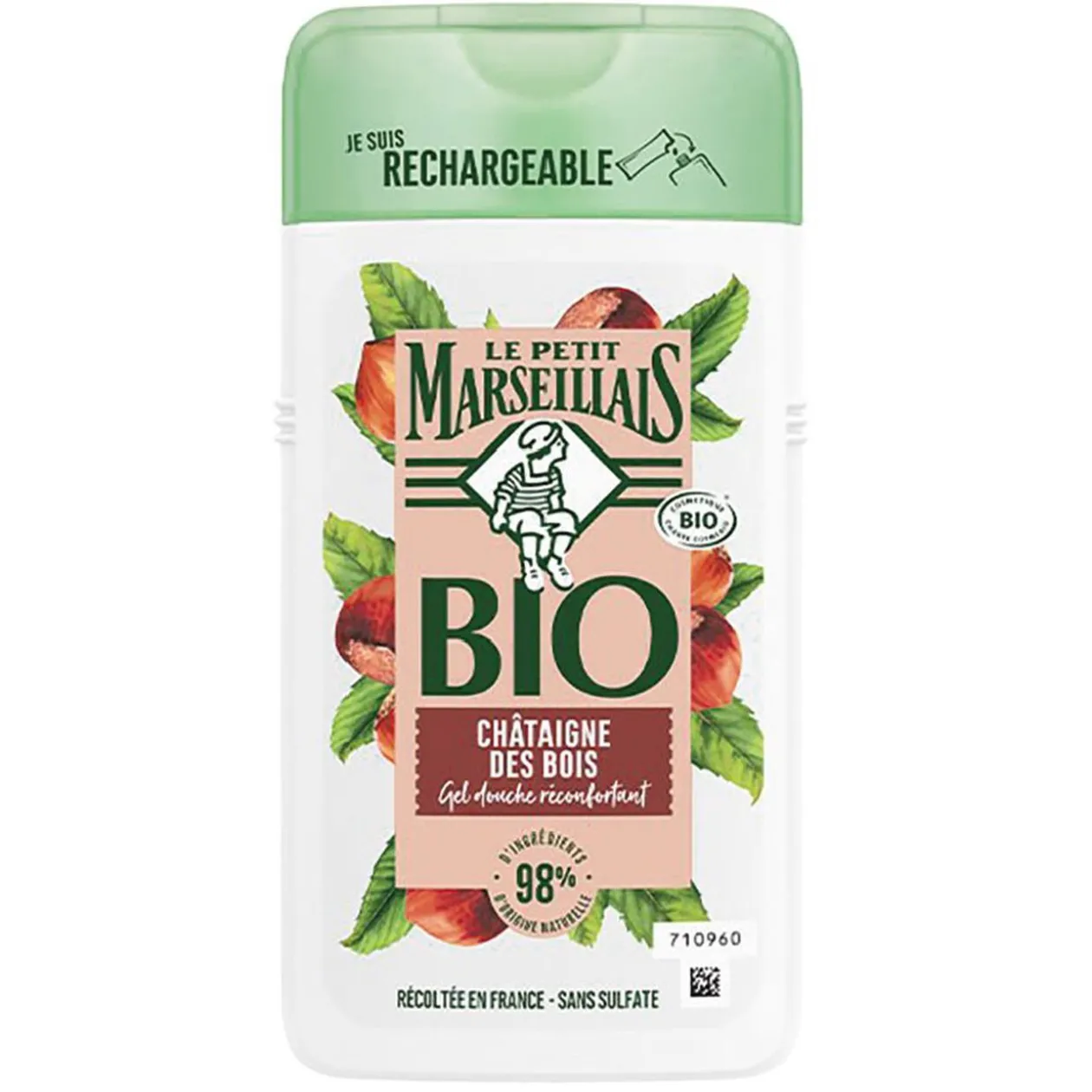 Gel douche Le Petit Marseillais châtaigne des bois certifié Bio 250ml