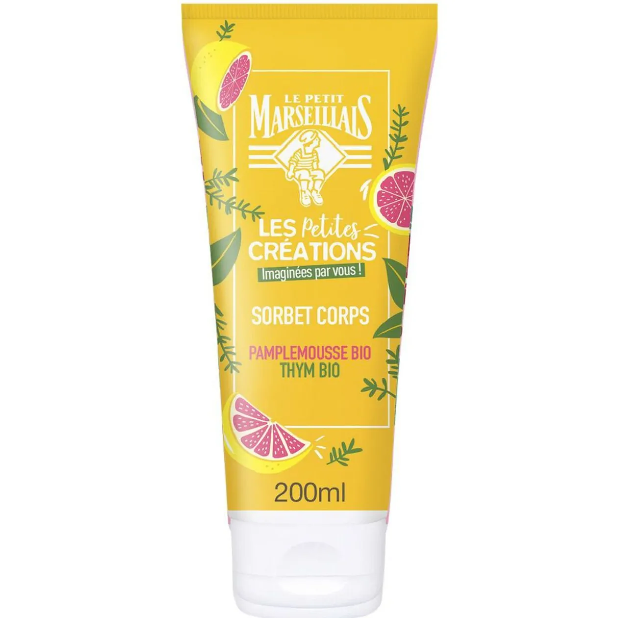 Gel douche Le Petit Marseillais Les Petites Créations Sorbet Bio 200ml