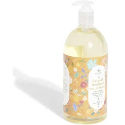 Gel douche visage et corps Le Petit Bonheur en Mousse Mességué 1L