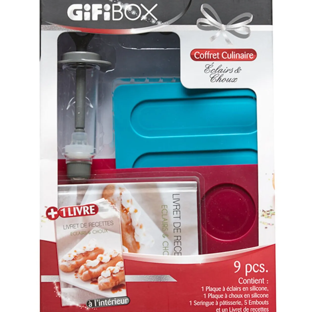 GiFibox éclairs et choux 9 pièces