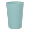 Gobelet bambou uni bleu clair