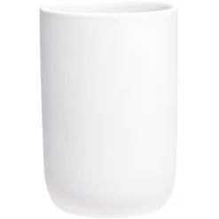 Gobelet céramique blanc Ø6,8xH10cm