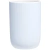 Gobelet céramique bleu clair intérieur blanc Ø6,8xH10cm