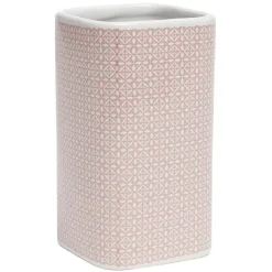 Gobelet céramique carreau de ciment rose