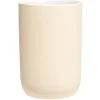 Gobelet céramique rose intérieur blanc Ø6,8xH10cm