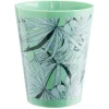 Gobelet en plastique décor feuillage