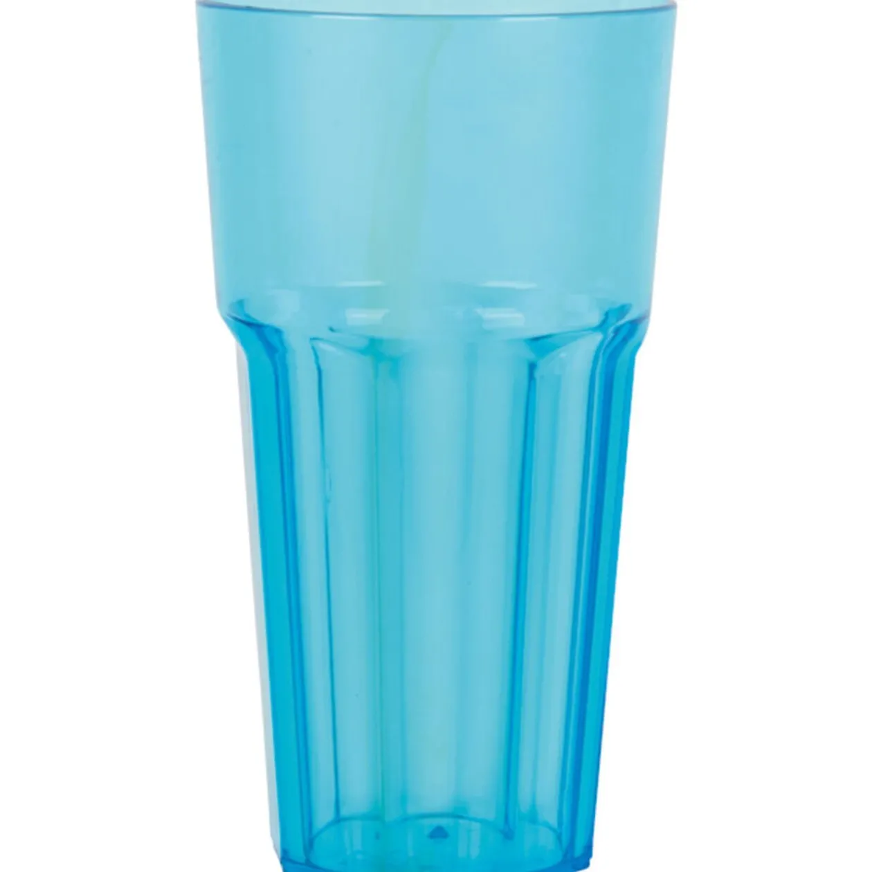 Gobelet plastique bleu