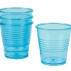 Gobelet plastique bleu x4